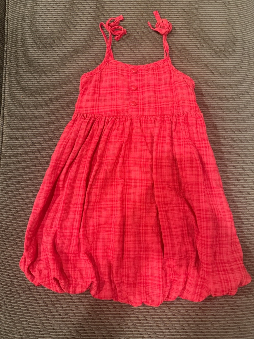Old Navy Girls' Bright Red Sleeveless Summer Dress